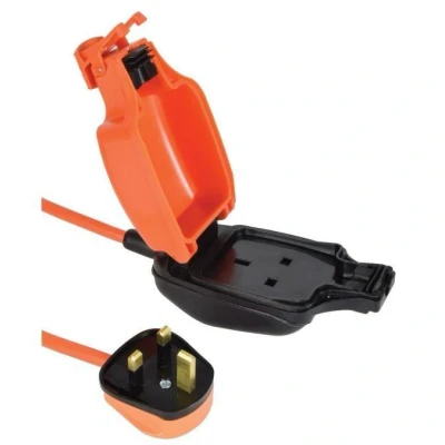 Image of Eagle IP54 Gang Outdoor Lead 10M