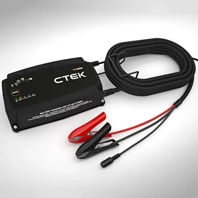 Image of CTEK Pro25SE Professional 25A, Battery Charger 12V, Power Supply, Tender Charger, Maintainer, 12V Lithium Reconditioning Mode, Desulphator