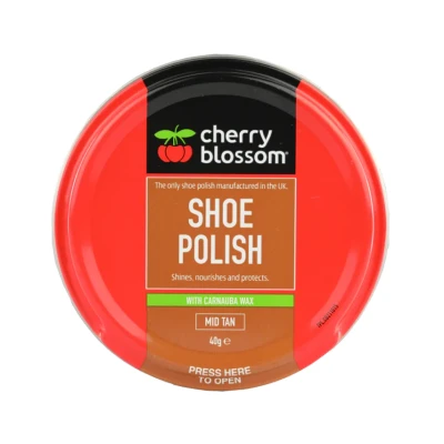 Image of Cherry Blossom CB211015 Shoe Polish Mid Tan 40g