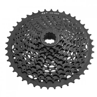 Image of Microshift H10 Cassette 10 Speed 11 42T Black