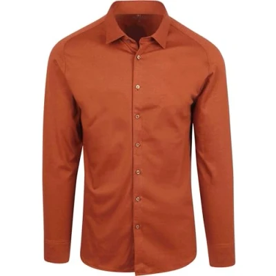 Image of Desoto Shirt Kent Brique Orange Brown size M