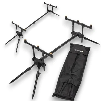 Image of NGT Quickfish Pod MK2 I 3 Rod Fully Adjustable Carp Fishing with Case