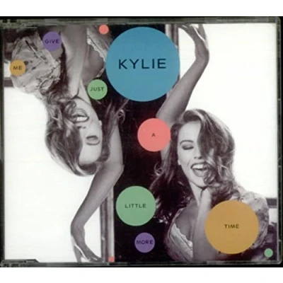 Image of Kylie Minogue Give Me Just A Little More Time 1992 UK CD single PWCD212