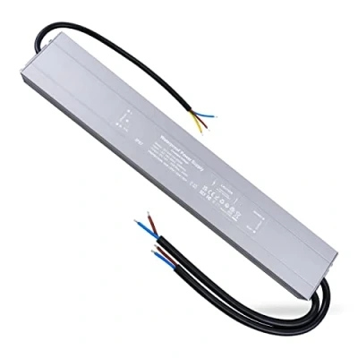 Image of REYLAX 12V LED Driver Lighting Outdoor Transformer 300W 25A, IP67 Waterproof Transformer, Constant Voltage Power Supply, AC to DC Low Light Adapter, for Garden Lamps and Shed