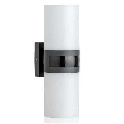 Image of SEBSON Outdoor Lights Mains Powered Security Motion Sensor PIR LED Outside Wall Light Cool White 20W 2200lm IP65 Anthracite