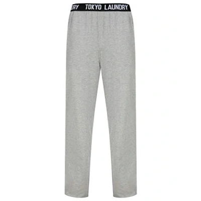 Image of Inversion Cotton Lounge Pants in Light Grey Marl Tokyo Laundry XL