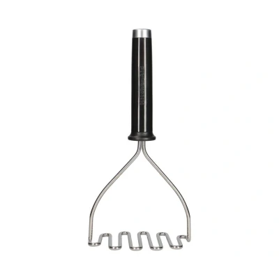 Image of KitchenAid Potato Masher Classic Black 26 cm