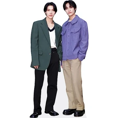 Image of Chittaphon Leechaiyapornkul and Yangyang (Duo 1) Mini Celebrity Cutout
