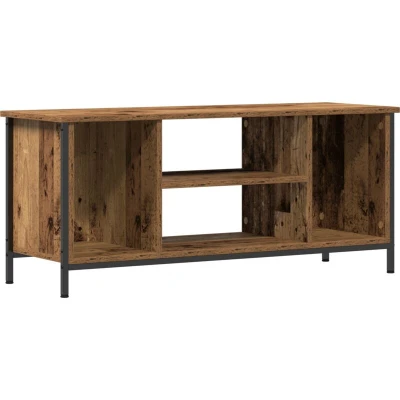 Image of vidaXL Entertainment Centre Old wood Particle board, metal