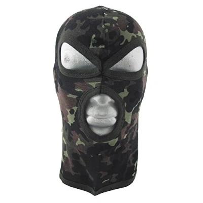 Image of MFH 3 Hole Balaclava Lightweight Cotton Flecktarn