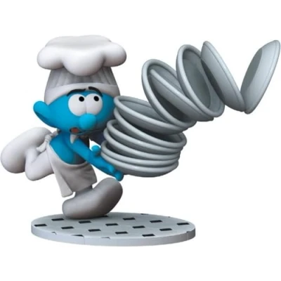 Image of Plastoy Smurfs: Figurine Smurfs Plate Stack