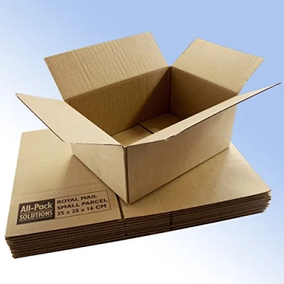 Image of All Pack Solutions 10 Royal Mail Small Parcel Postal mailing Boxes 350x250x160mm (Deep Option)