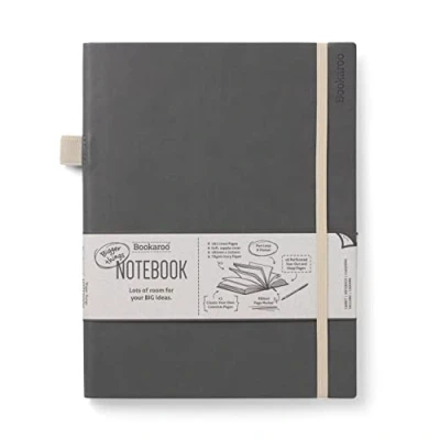 Image of IF Bookaroo Bigger Things Notebook Journal Charcoal