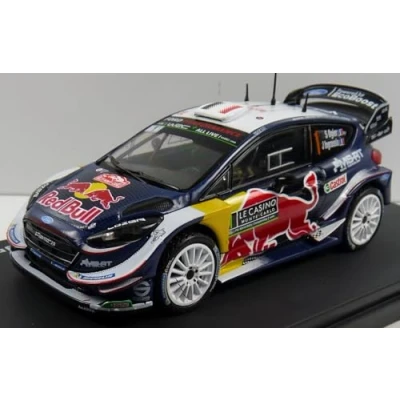 Image of Ford Fiesta WRC 2018 Monte Carlo Rally Car Diecast Model SCALE 1/43 PB03