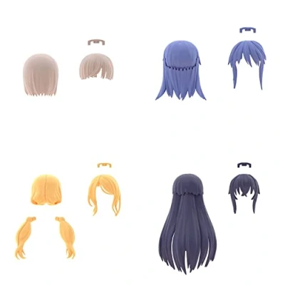 Image of 30MS Option Hair Style Parts Vol.8 All 4 Types Model Kit