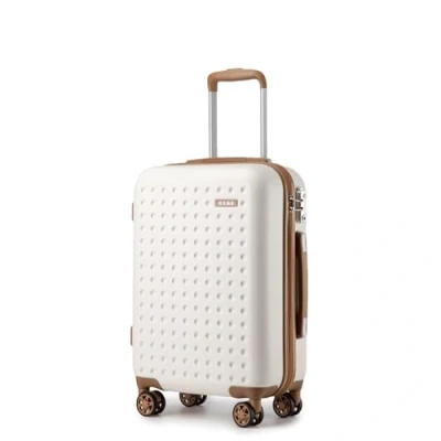 Image of Kono Cabin Suitcase Hand Luggage Lightweight Carry on Small with 4 Wheels Spinner and TSA Lock