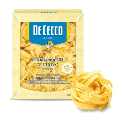 Image of De Cecco Fettuccine Egg Pasta n. 303 (500g)