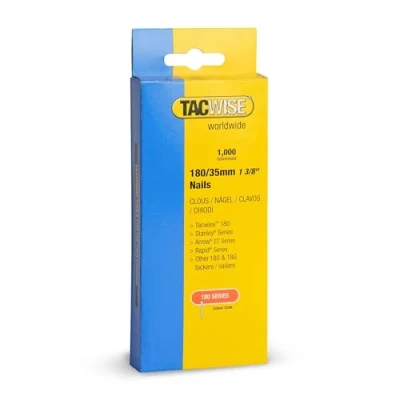 Image of Tacwise 0364 Galvanised Brad Nails Type 18G / 35 mm, Pack of 1000