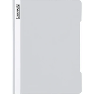 Image of Brunnen File Folder/Plastic Folder A4 PVC Film Grey