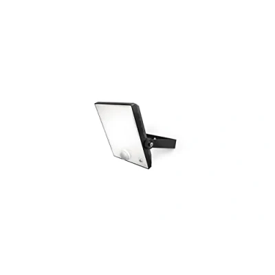Image of 4lite Outdoor Graden/Security LED Floodlight with PIR Sensor IP65 10w 885lm Die Cast Black Cool White