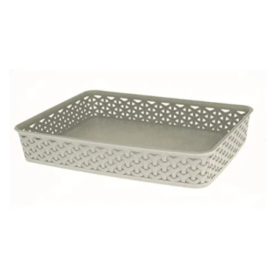 Image of 2 x A4 Grey Curver Tray