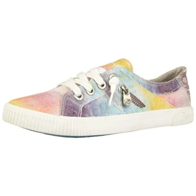 Image of Blowfish Malibu Women&#039;s Fruit Sneaker, Desert Sky Tie Dye, 4 UK