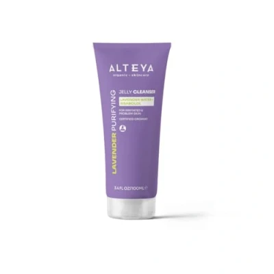 Image of Alteya Organic Lavender Purifying Jelly Cleanser Water and Bisabolol NaTRUE Certified 100ml