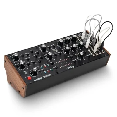 Image of MOOG Labyrinth Semi Modular Parallel Generative Analog Synthesizer with Dual Sequencer, Oscillators, VC Wavefolder, Filter, Patch Bay