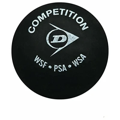 Image of DUNLOP Competition Squash Balls (3 Ball Tube) DS