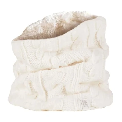 Image of HEAT HOLDERS Women&#039;s Thermal Winter Neck Warmer 3.5 tog One size (Cream)