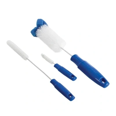 Image of PetSafe Dog and Cat Water Fountain Cleaning Kit, 3 Brushes, Clean Drinkwell Pet Fountains Pumps, Drinkwell, Blue