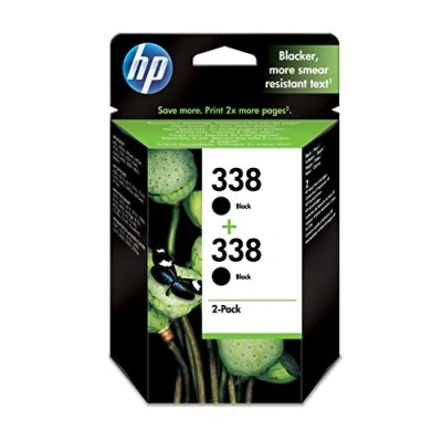 Image of Original Ink Cartridge HP 338 2 Cartridges Black