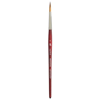 Image of Princeton P3950LR6 Pri Velvetouch Syn Sh Long Round Size 6