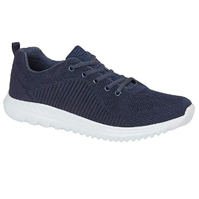 Image of Dek Freeways MEMORY FOAM Mens Navy Size UK 4
