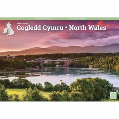 Image of Carousel Worldwide, North Wales 2026 A4 Wall Calendar