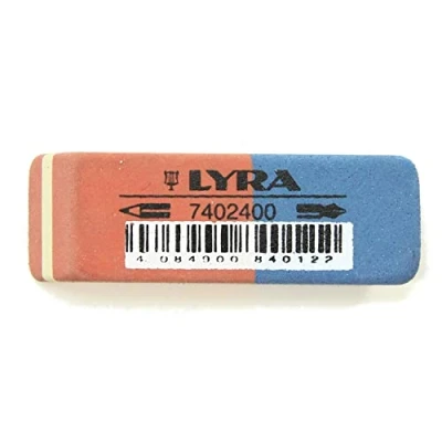 Image of LYRA Pencil &amp; Ink Rubber ERASERS German Made Twin Pack