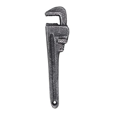 Image of Primus PC5553 Rustic Cast Iron Tool Beer Bottle Opener Gift (Pipe Wrench)