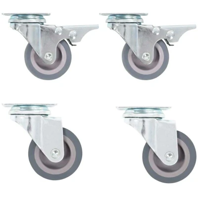 Image of vidaXL Swivel Casters 4 pcs 50 mm