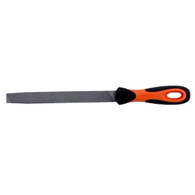 Image of Bahco 1 143 12 2 Cut Mill File with Flat Edges, Multi Colour, 300 x 30 5.0 mm