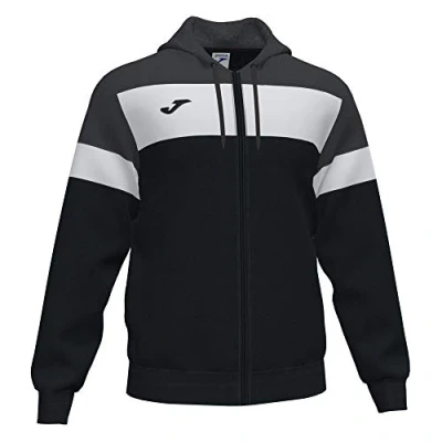 Image of Joma Crew IV Cabal Jacket and Vest, Men, mens, 101537.110, Black anthracite, XXXS