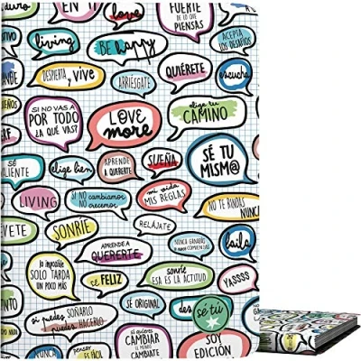 Image of Grafoplás 1332405. Folder of 30 Transparent Pockets, A4, Polypropylene Covers, Be You, Positive1