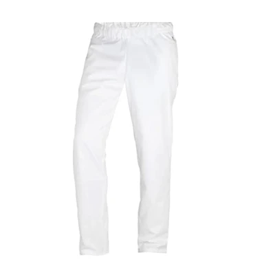 Image of BP 1645 400 21/XLs, Unisex trousers, with elasticated waist 215,00 g/m², fabric blend, Color white, Size XLs