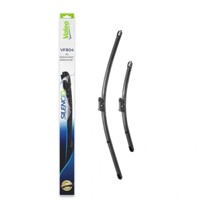 Image of 9835425680, 9835425780 Wiper blade VALEO SILENCIO X.TRM 577804 600, 400mm Front Beam with spoiler for left hand drive vehicles Pin Fixing