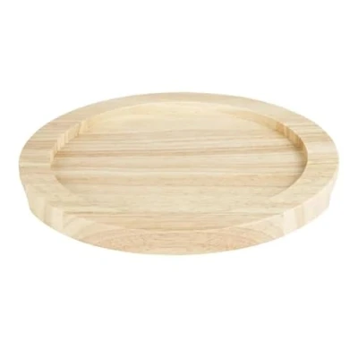 Image of Olympia Hevea Board for Cast Iron Round Eared Dish 235mm FW816