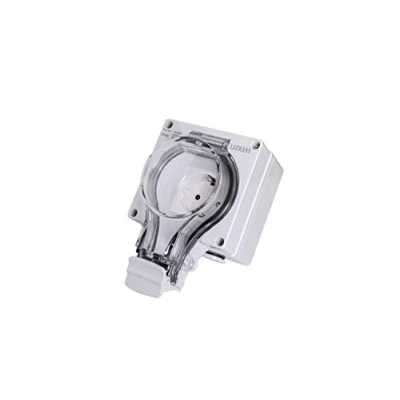 Image of Surface Mounted Deuchtraum Schuko Sockets 1 Way IP66 Even When Plug Is In Operation (1 Socket IP66)