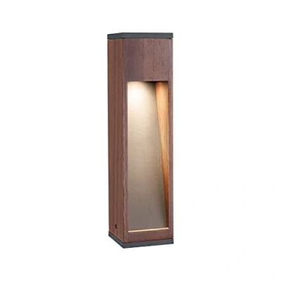Image of Paulmann Trabia LED pedestal light wood, height 40 cm