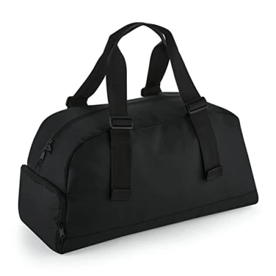 Image of BagBase BG278 Recycled Essentials Holdall Black