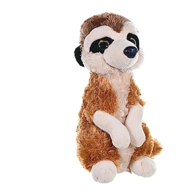 Image of Wild Republic 10870 Meerkat Plush, Cuddlekins Cuddly Soft Toys, Kids Gifts, 20 cm, Multi