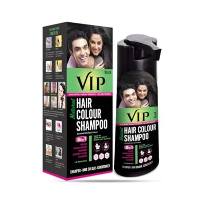 Image of VIP 3 in 1 Hair Color Shampoo (180 ml)
