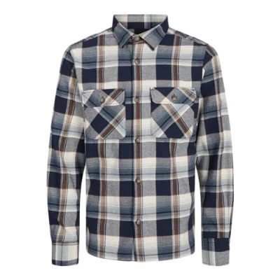 Image of Jack &amp; Jones Jjdarren Shirt, Men&#039;s, Size: Medium, Moonbeam